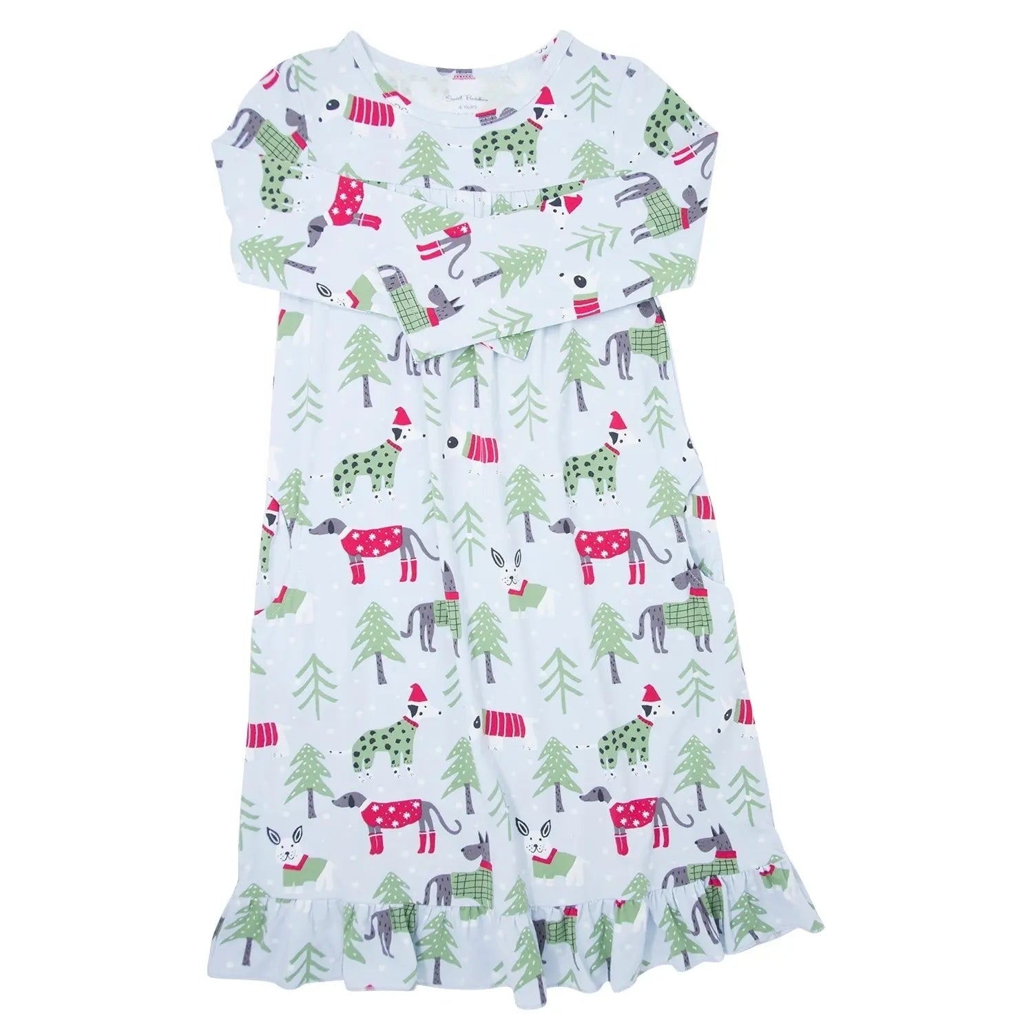 Boho Dress with Ruffles and Pockets for Extra Comfort and Style Sweet Bamboo