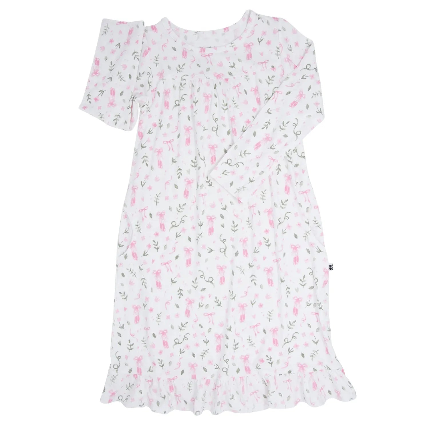 Sweet Bamboo Boho Dress for Little Girls with Ruffles and Pockets for Playtime Fun - Boho Dress Aisle