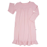 Sweet Bamboo Boho Dress for Girls with Ruffles and Double Sided Pockets for Playtime - 