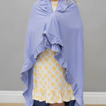 Sweet Bamboo Boho Dress for Girls with Ruffles and Pockets for Playdates and Events - 