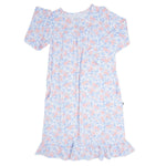 Sweet Bamboo Boho Dress for Girls with Ruffles and Pockets for Stylish Comfort - 