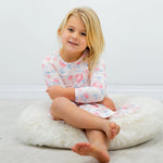 Sweet Bamboo Boho Dress for Girls with Ruffles and Pockets for Stylish Playdates - 