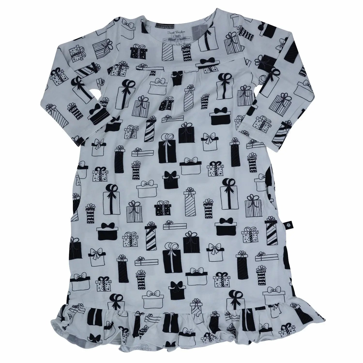 Boho Dress With Ruffles And Pockets For Women Sweet Bamboo