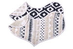 Newcastle Classics Boho Flower Heart Cotton Bibs with Natural Muslin for Babies - Baby & Toddler > Nursing & Feeding > Bibs Heart Bib