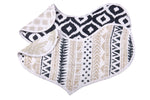 Newcastle Classics Boho Flower Heart Cotton Bibs 2PK