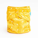 Kinder Cloth Diaper Co. Space and Sky: Essentials Pocket Cloth Diaper with Athletic Wicking Jersey, Grows with your Baby