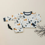 Little Joy Co. Boo Crew Bamboo Pajamas Set Two Piece For Kids Comfort Luxe - Everetts Place Boutique - 