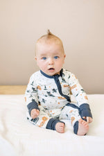 Little Joy Co. Boo Crew Bamboo Zippy Romper For Babies Breathable Comfort - Everetts Place Boutique - 