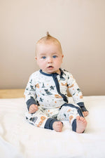 Little Joy Co. Boo Crew Bamboo Zippy Romper For Babies Breathable Comfort - Everetts Place Boutique - 
