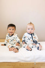 Little Joy Co. Boo Crew Bamboo Zippy Romper For Babies Breathable Comfort - Everetts Place Boutique - 