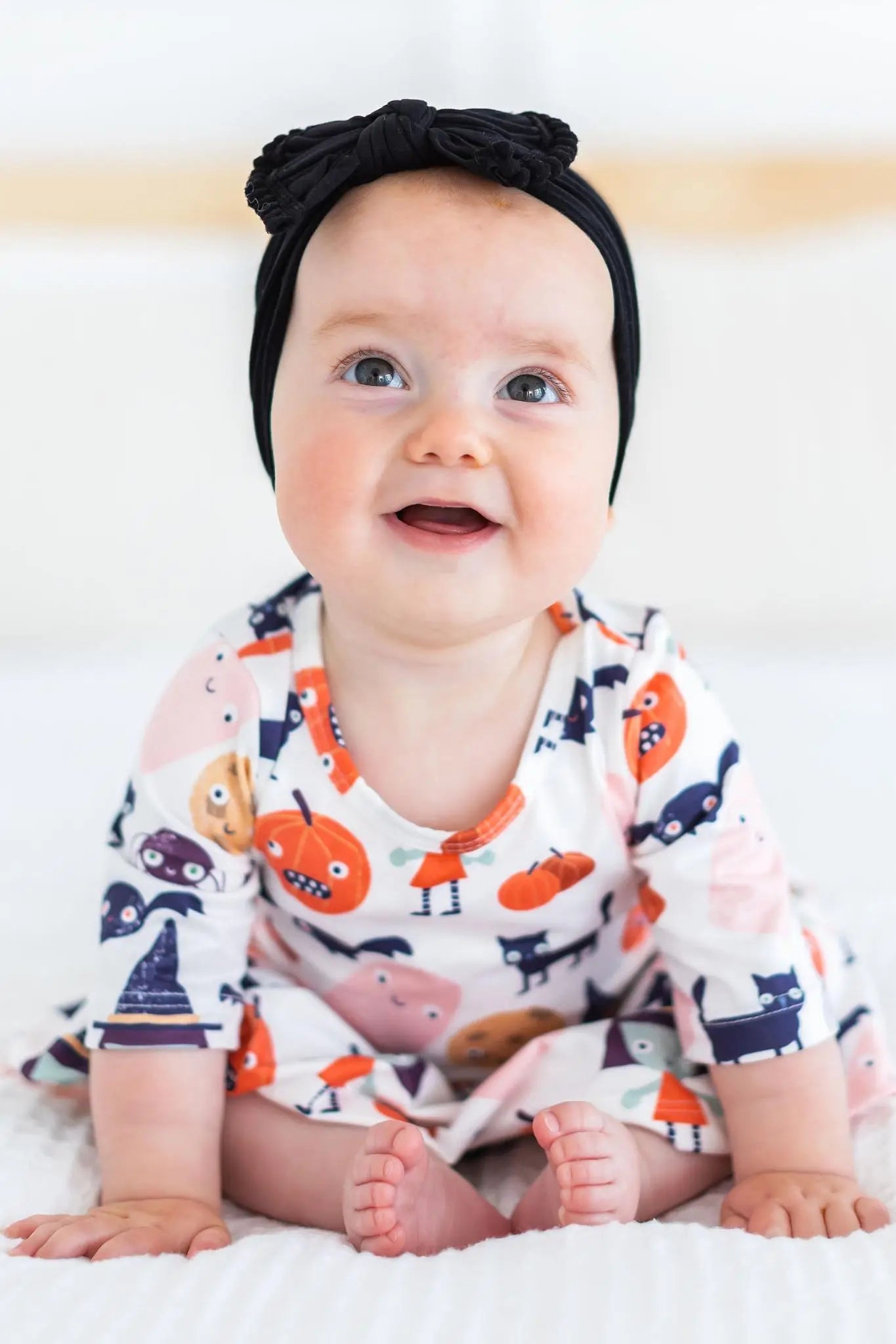Mila & Rose ® Boo Crew Twirl Baby Bodysuit With Snap Closure Mila And Rose - 