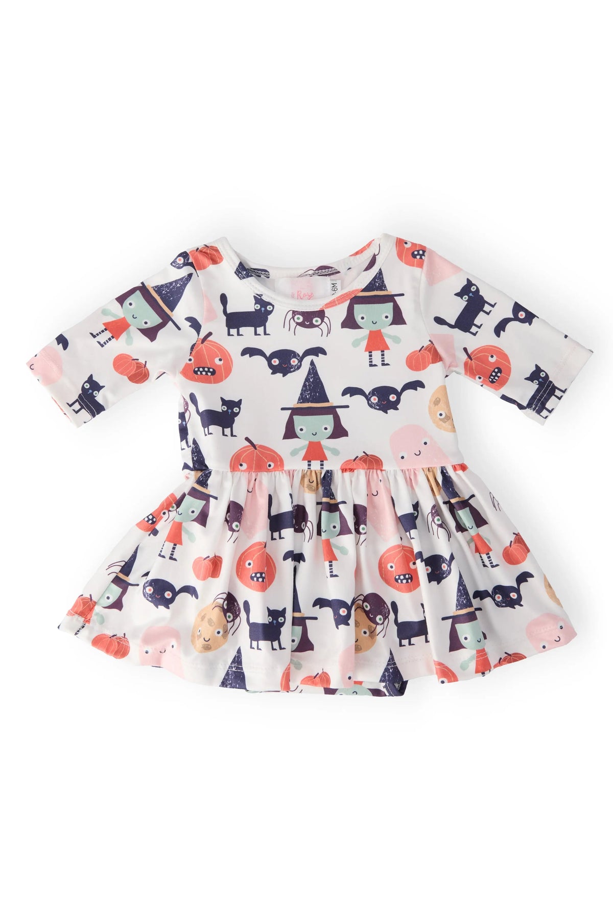 Mila & Rose ® Boo Crew Twirl Baby Bodysuit With Snap Closure Mila And Rose - 