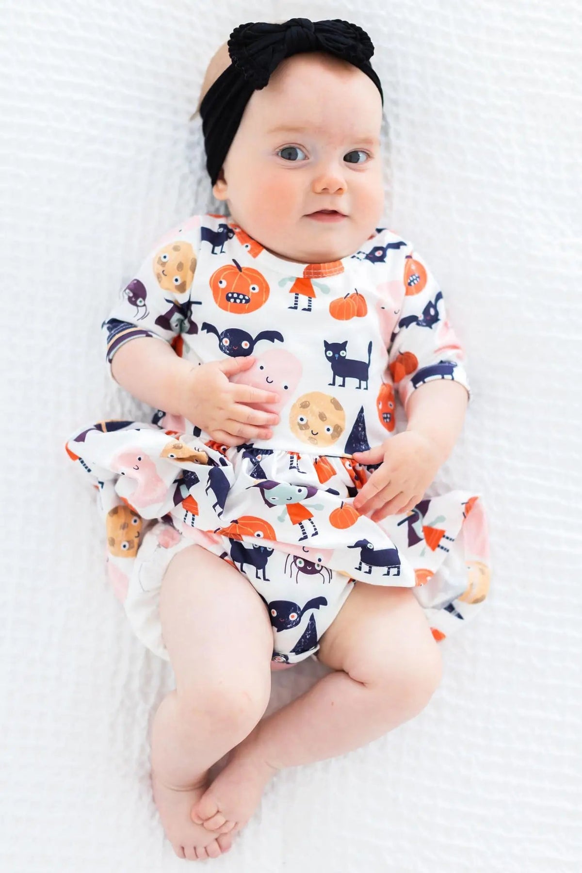 Mila & Rose ® Boo Crew Twirl Baby Bodysuit With Snap Closure Mila And Rose - 