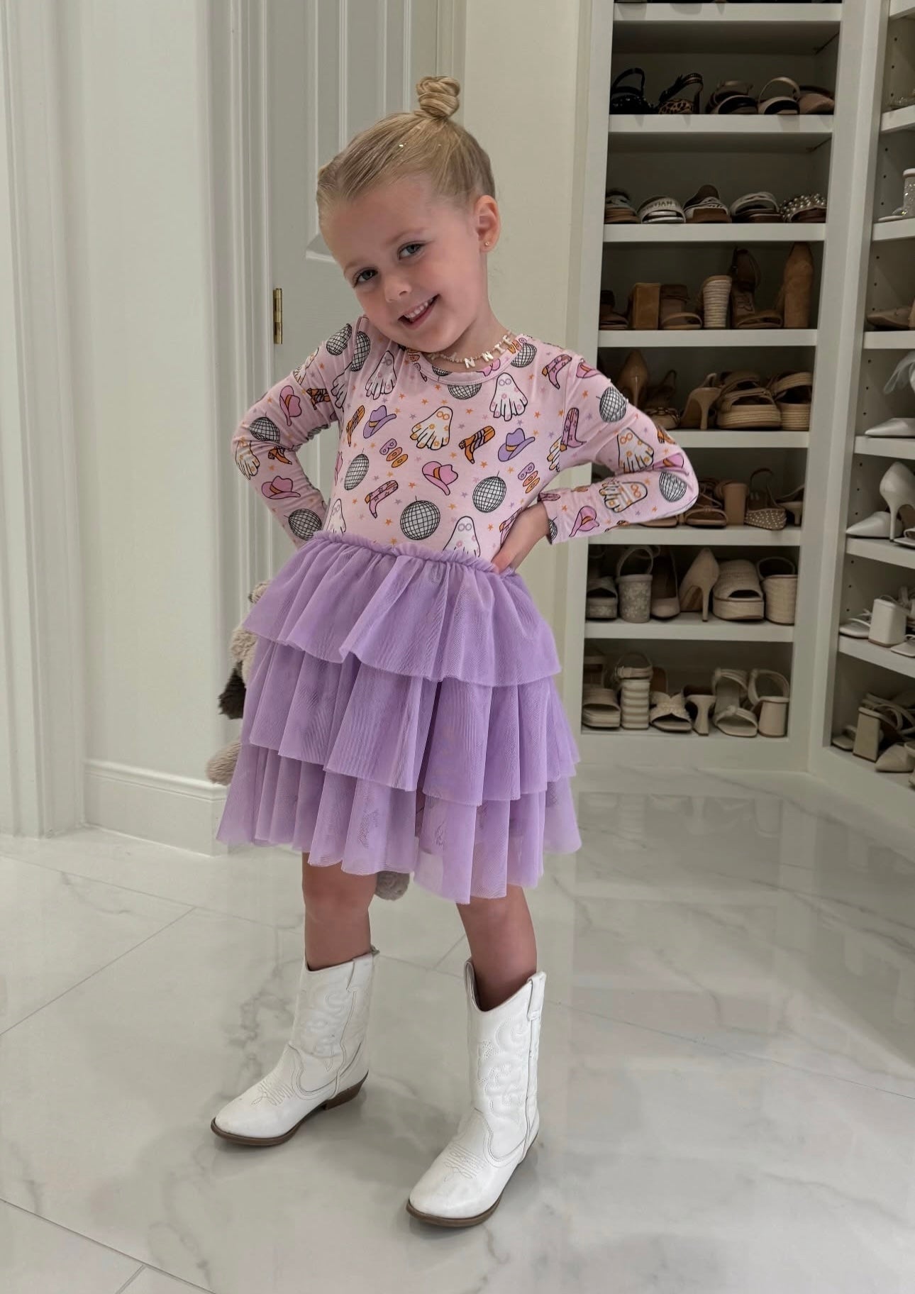 DREAM BIG LITTLE CO BOOT SCOOTIN' BOOGIE DREAM TUTU DRESSEveretts Place