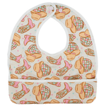 Texas Tushies Boot Scootin Booty Flip Bib with Pocket for Messy Toddlers - Baby & Toddler > Nursing & Feeding > Bibs Baby & Toddler Clothing