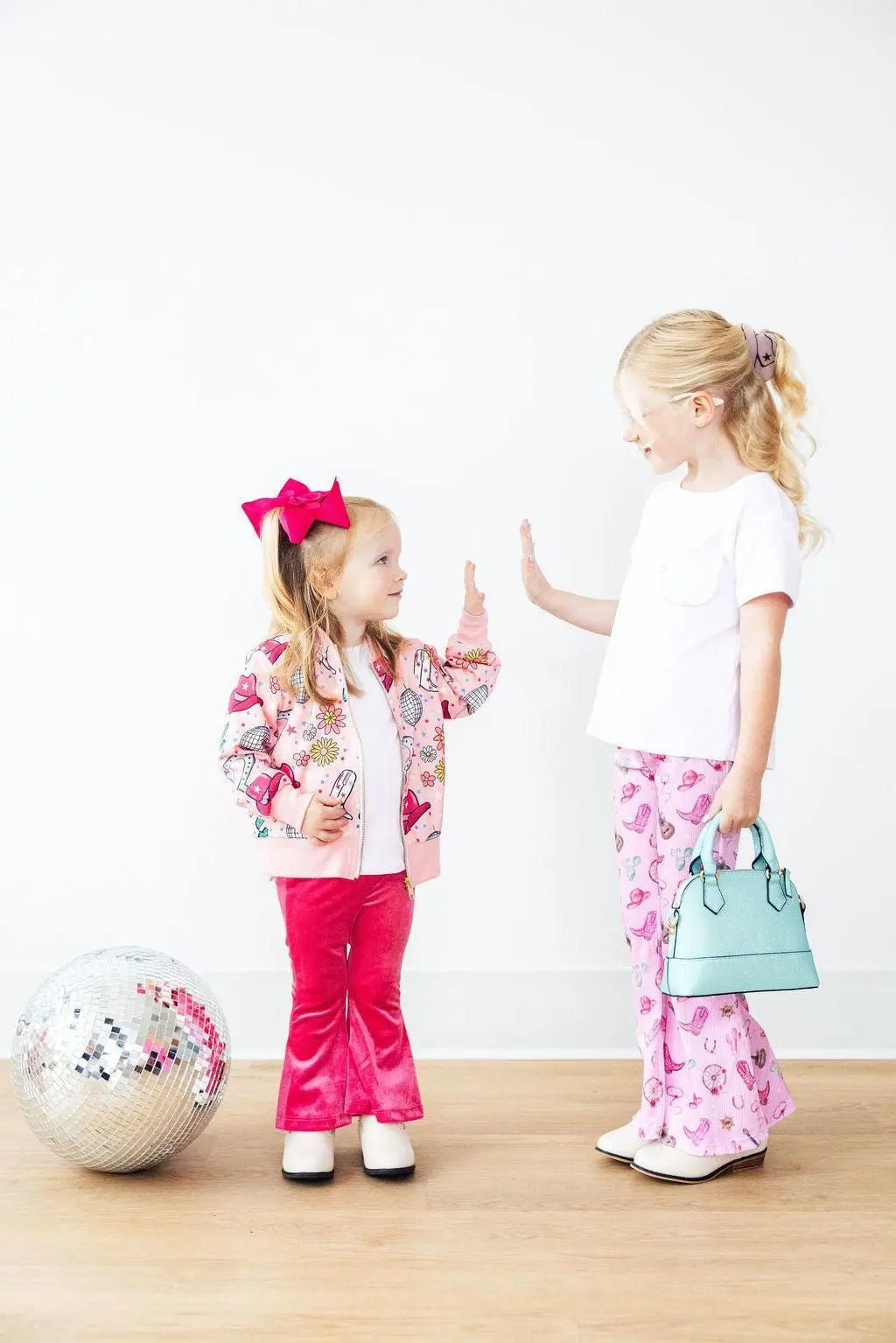 Mila & Rose ® Boot Scootin' Ribbed Velvet Bells - 