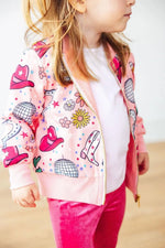 Mila & Rose ® Boots & Bling Satin Jacket - 