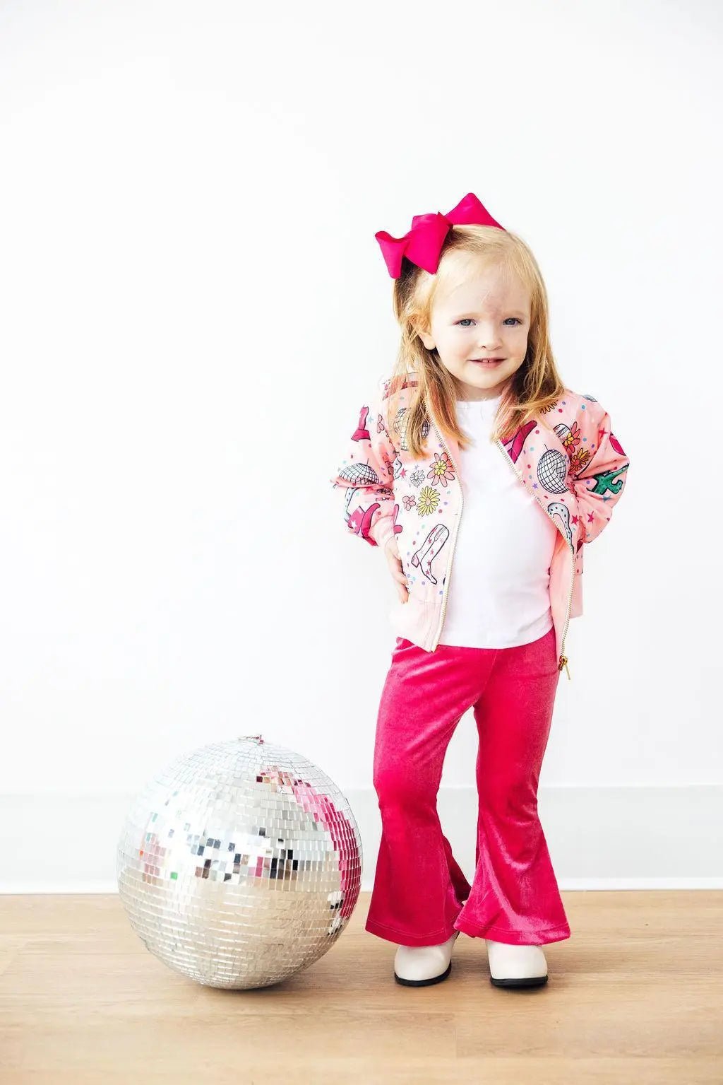 Mila & Rose ® Boots & Bling Satin Jacket - 