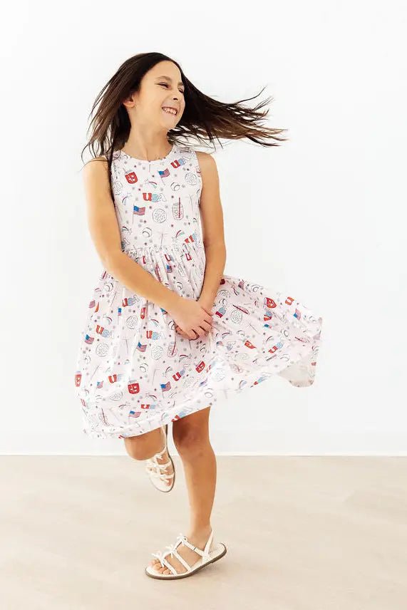 Mila & Rose ® Born in the USA Tank Twirl Dress - 