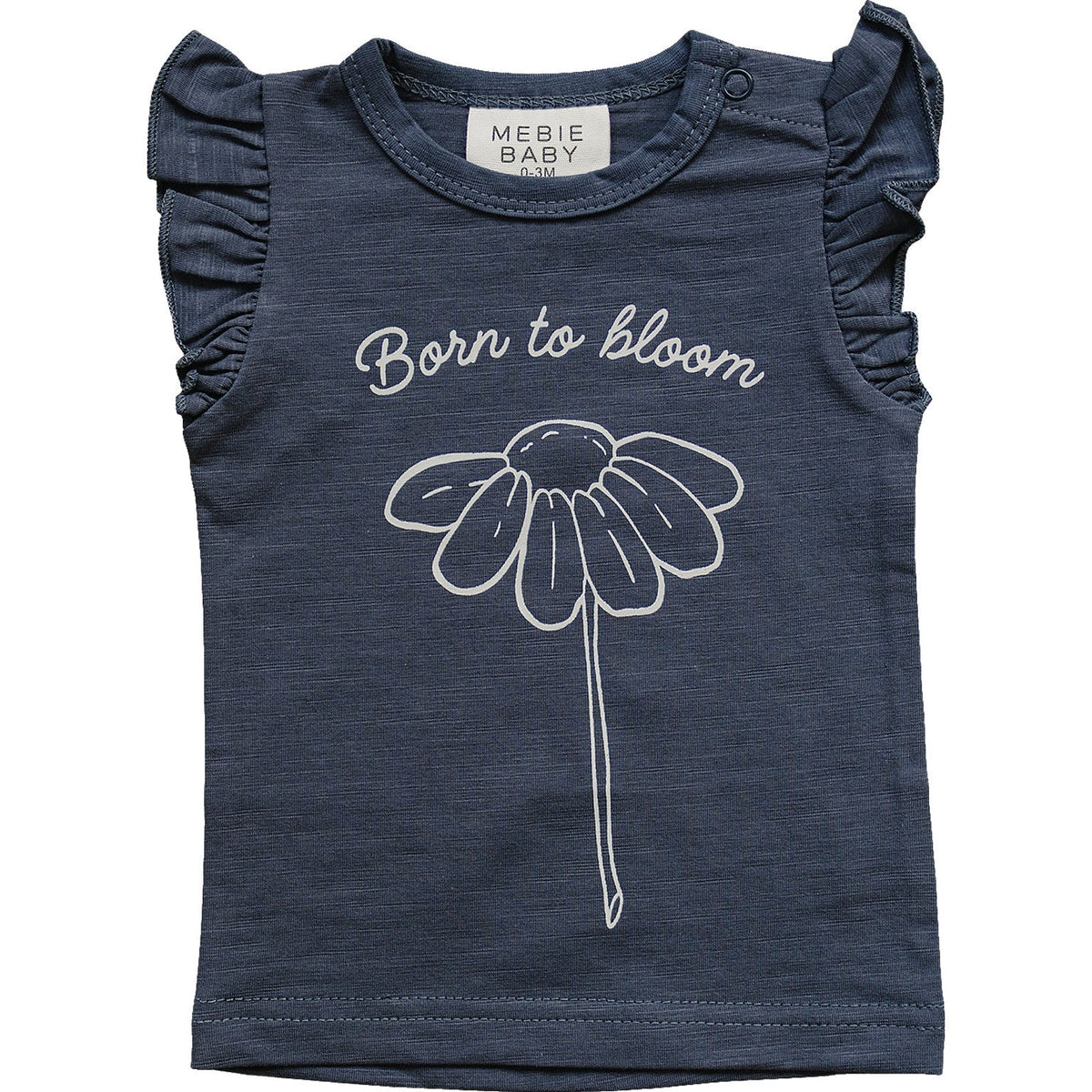 Born to Bloom Ruffle Tee - Textile, Denim, Baby & Toddler Clothing, Active Shirt, Pattern | Everetts Place