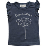 Born to Bloom Ruffle Tee - Textile, Denim, Baby & Toddler Clothing, Active Shirt, Pattern | Everetts Place