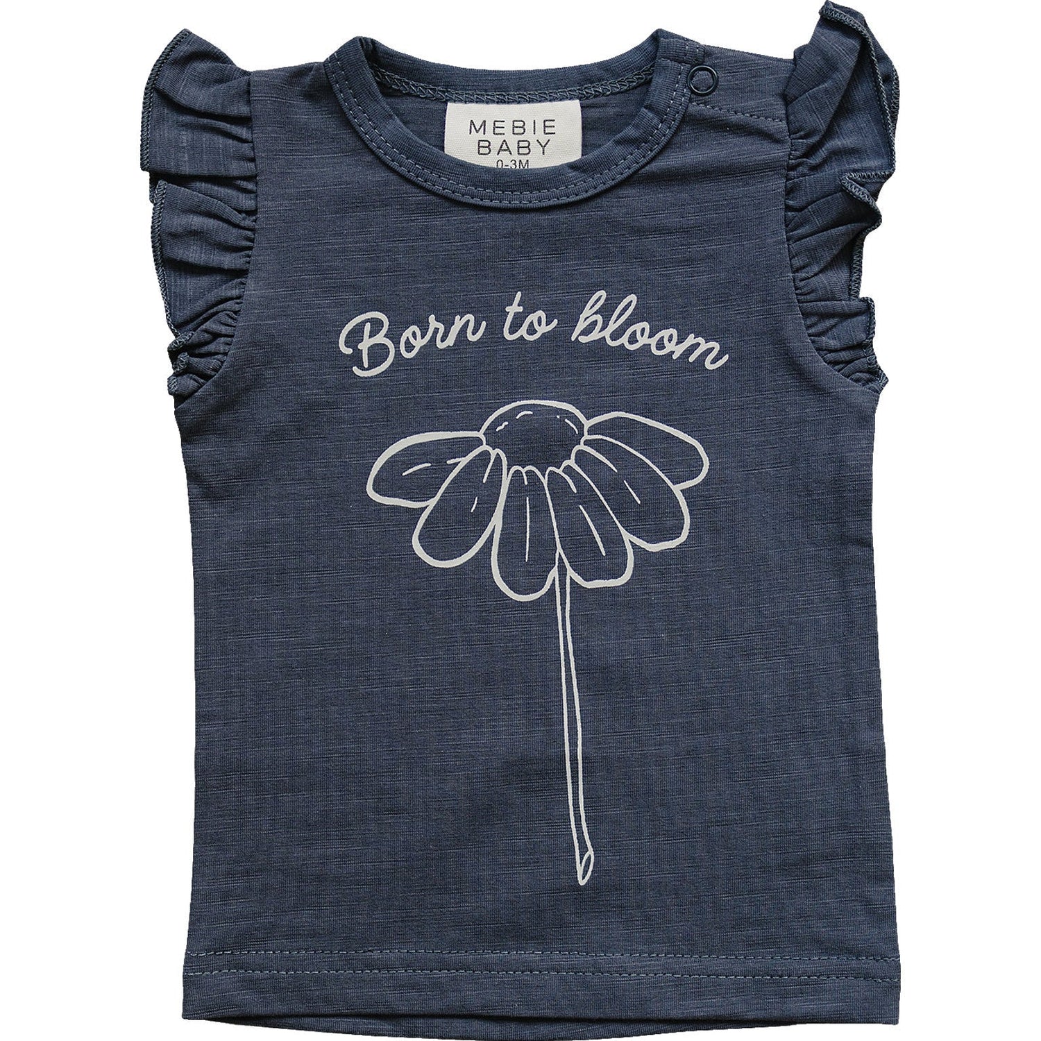 Born to Bloom Ruffle Tee - Textile, Denim, Baby & Toddler Clothing, Active Shirt, Pattern | Everetts Place