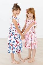 Mila & Rose ® Born to Sparkle Flutter Sleeve Twirl Dress - 