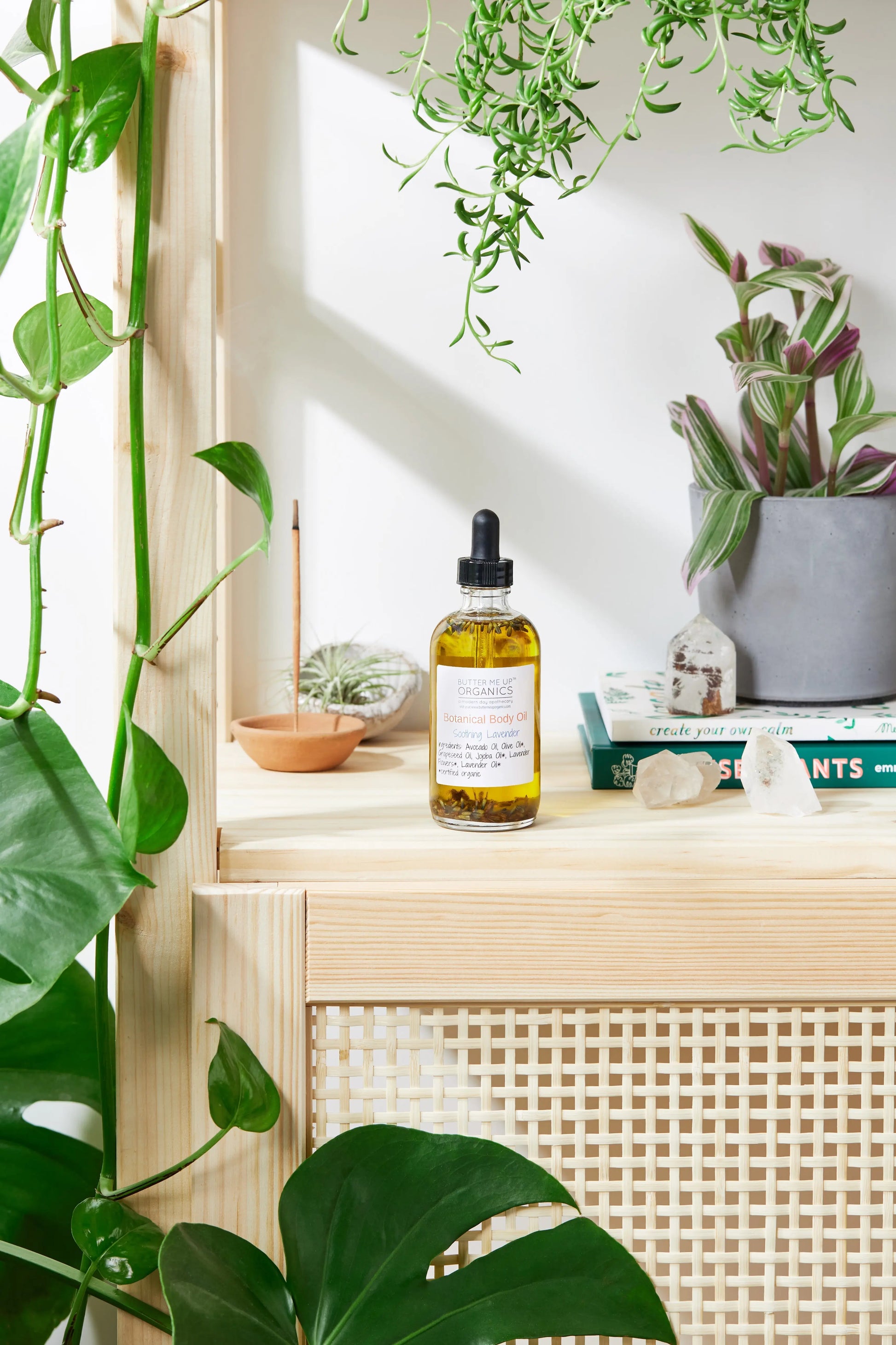 Botanical Body Oil Organic Body Lotion Moisturizer From Botanical Collection Butter Me Up Organics
