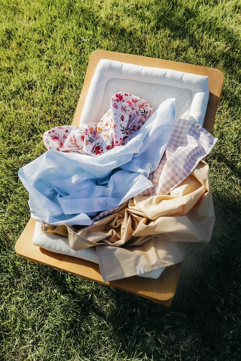 Little Mae & Co Botanical Pink Baby Blanket 100 Percent Cotton Breathable - Everetts Place Boutique - 