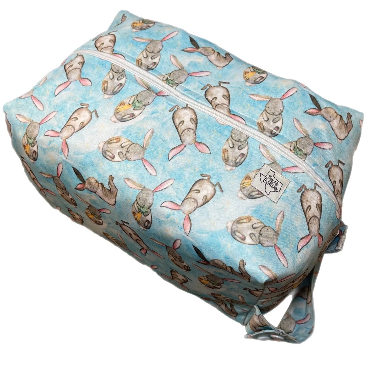 Texas Tushies Bouncing Bunnies Pod Diaper Organizer Water Resistant - 