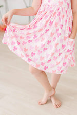 Mila & Rose ® Bow Beauty S/S Pocket Twirl Dress - 