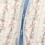 Dreamlet Bow Blossom Convertible Zip Footies For Babies Dreamlet - Everetts Place Boutique - 