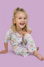 DREAM BIG LITTLE CO Bow Garden Dream Girls Flare Set Pastel Print for ToddlersEveretts Place