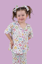 DREAM BIG LITTLE CO Bow Garden Dream Girls Flare Set Pastel Print for ToddlersEveretts Place