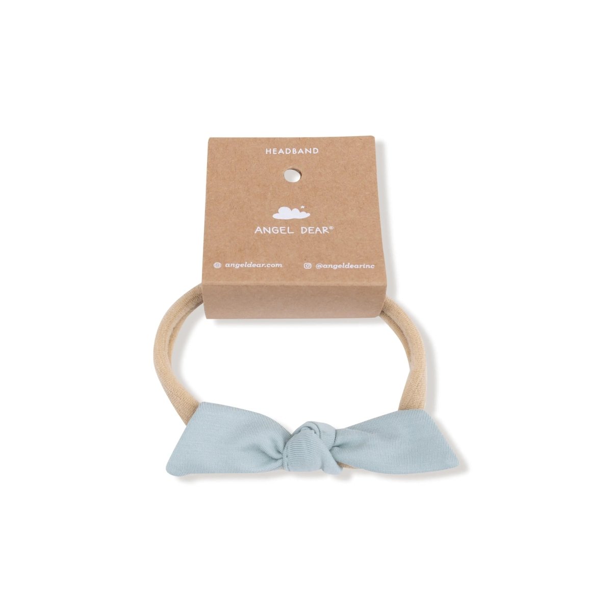 Angel Dear Bow Nylon Headband Baby Accessory Soft And Sweet Winter - Everetts Place Boutique - 