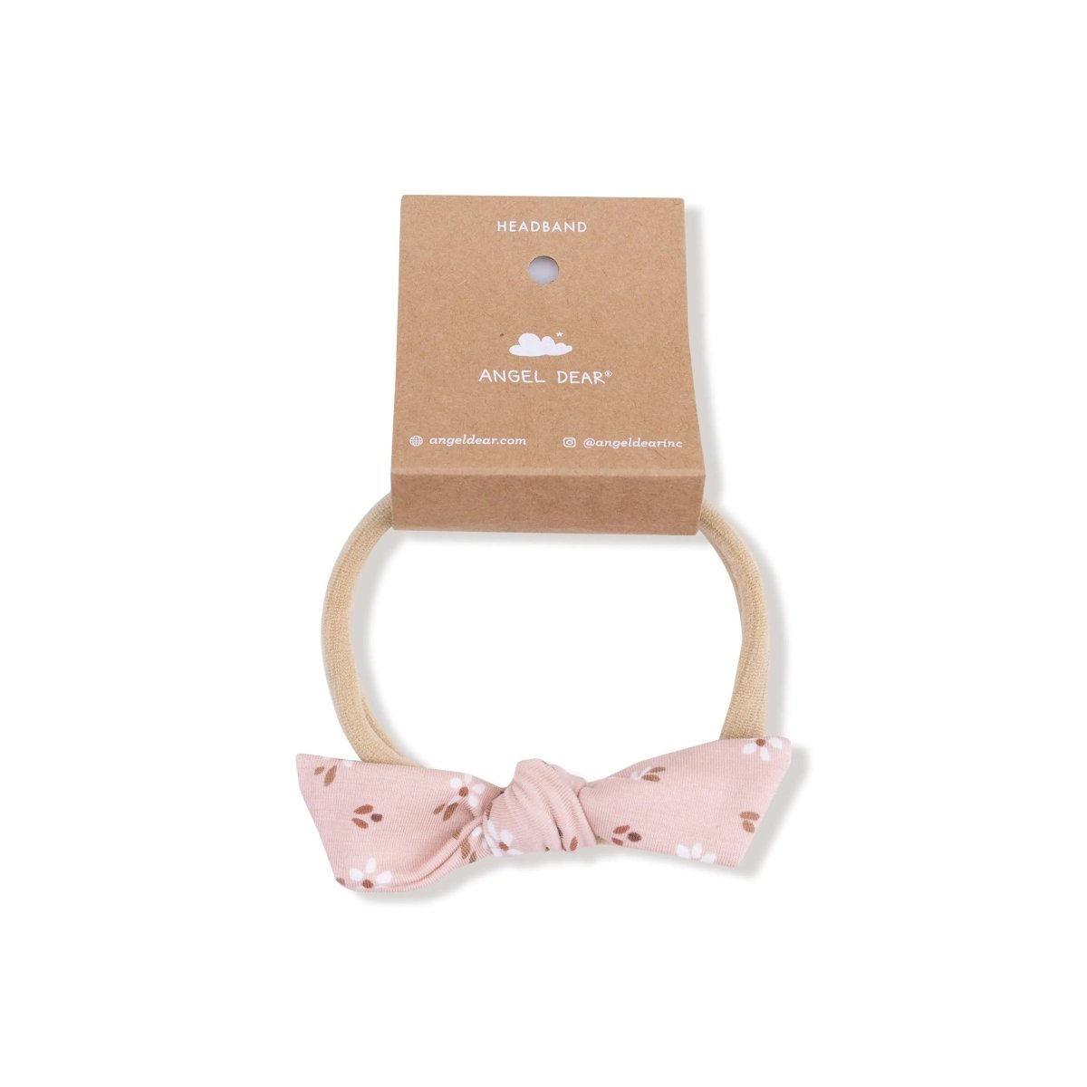 Angel Dear Bow Nylon Headband For Babies By Angel Dear Soft And Cute - Everetts Place Boutique - 