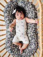 Mebie Baby Bow Tank Top and Biker Shorts Set for Toddlers and Kids - 