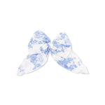 Angel Dear Bow With Tails Clip In Organic Cotton Muslin For Baby - Everetts Place Boutique - 