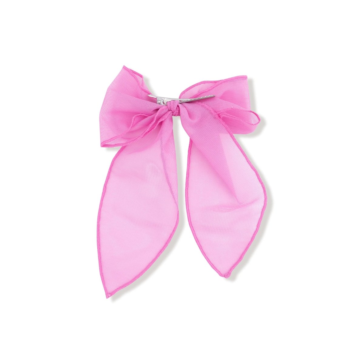 Angel Dear Bow with Tails Clip in Soft Viscose from Bamboo Accessory - Everetts Place Boutique - 