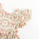 Dreamlet Bows and Bunnies Twirl Dress for Sunny Day Adventures - Everetts Place Boutique - 