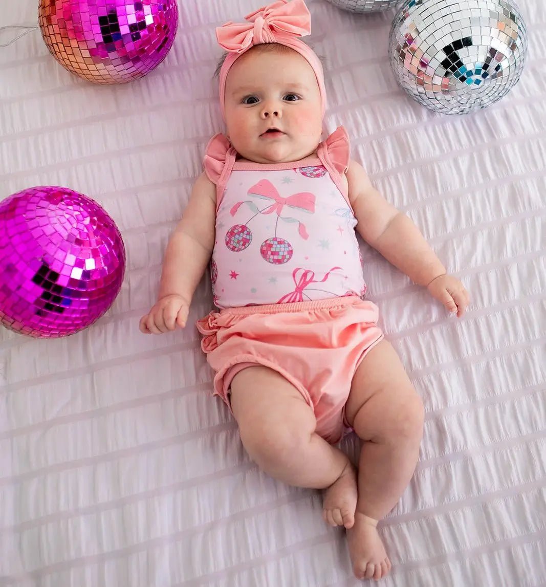 Bestaroo Bowtastic Boogie Ruffle Bloomer Set - 