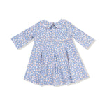 Angel Dear Box Pleat Dress and Ribbed Leggings Set for Little Girls - Everetts Place Boutique - 