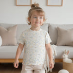 Finn + Emma Boxy Toddler Tee | bunnies - 