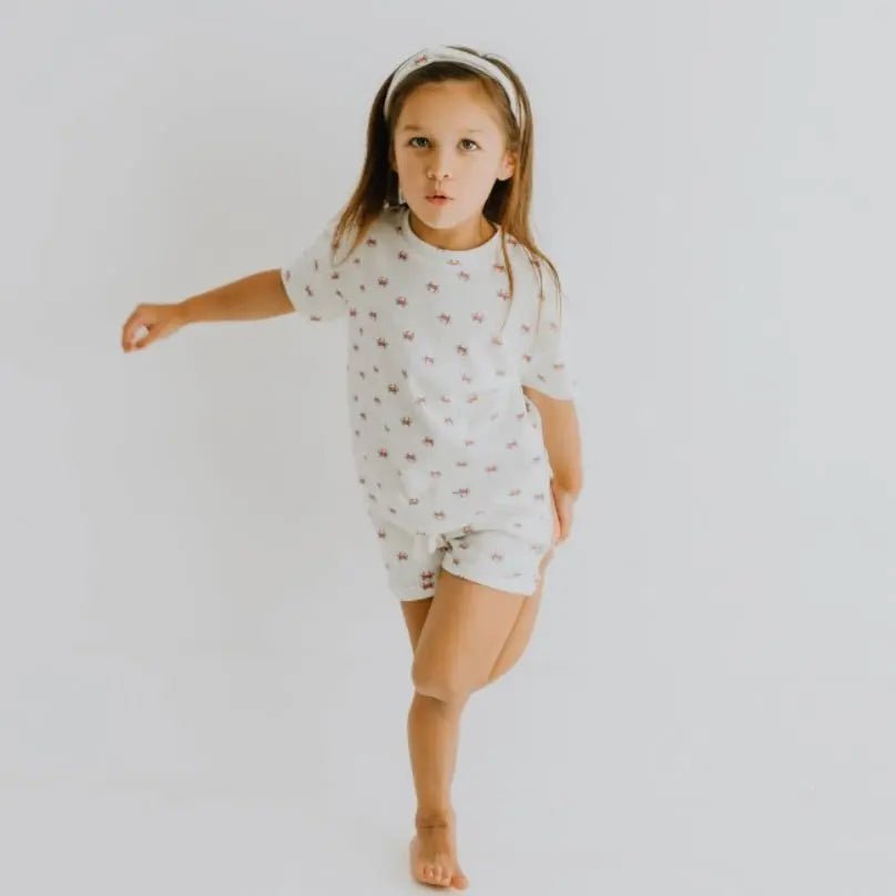 Finn + Emma Boxy Toddler Tee | crab - 