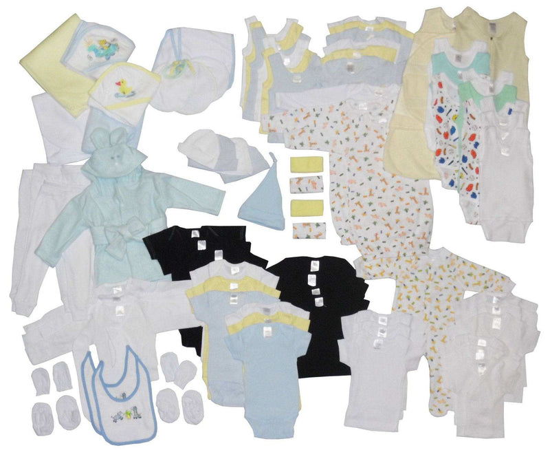 Boy 88 Piece Baby Starter Set Box - Everetts Place: Online Boutique - Baby Clothing