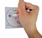 Three Little Tots Boy Preemie Three Little Tots NICU Milestone Cards in Plastic - 