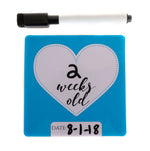 Three Little Tots Boy Preemie Three Little Tots NICU Milestone Cards in Plastic - 