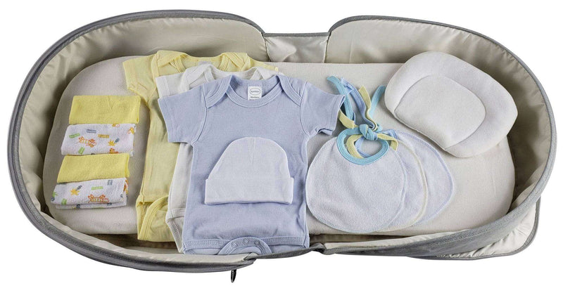 Boys 12 pc Baby Clothing Starter Set with Diaper Bag - Everetts Place: Online Boutique - Kids & Babies