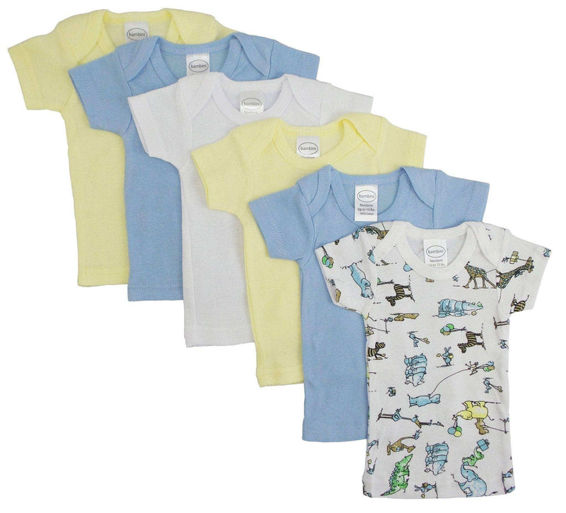 Boys Pastel Short SleeveThe Boys' Pastel Variety Short Sleeve Lap T-shirts 6 is a fantastic option for spring, featuring a range of beautiful pastel colors. Made from 100% rib knit cotton, Everetts Place: Online Boutique 