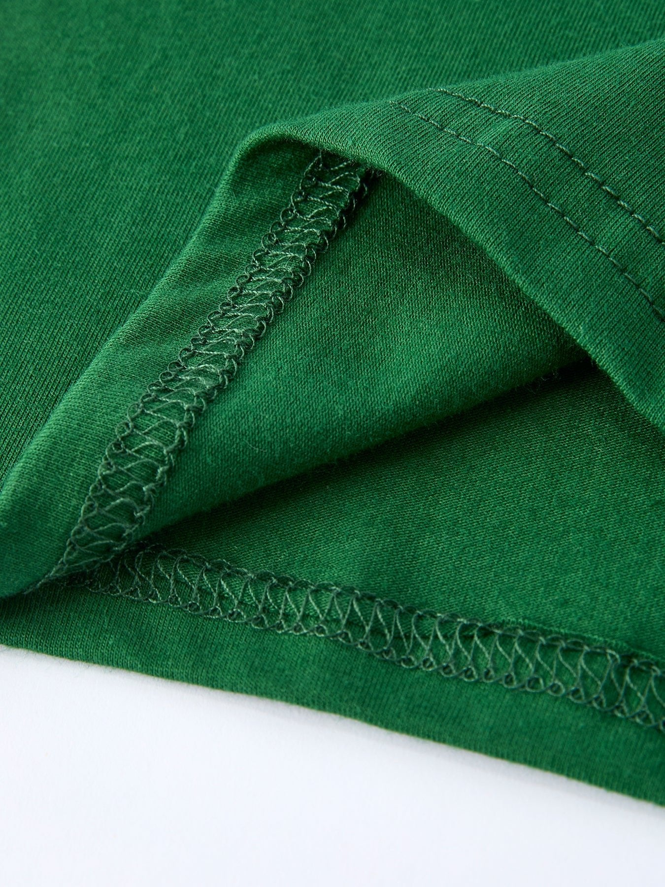 Rylee Faith Designs Boys St. Patrick’s Day Shamrock Puppy Smocked Plaid Set - 